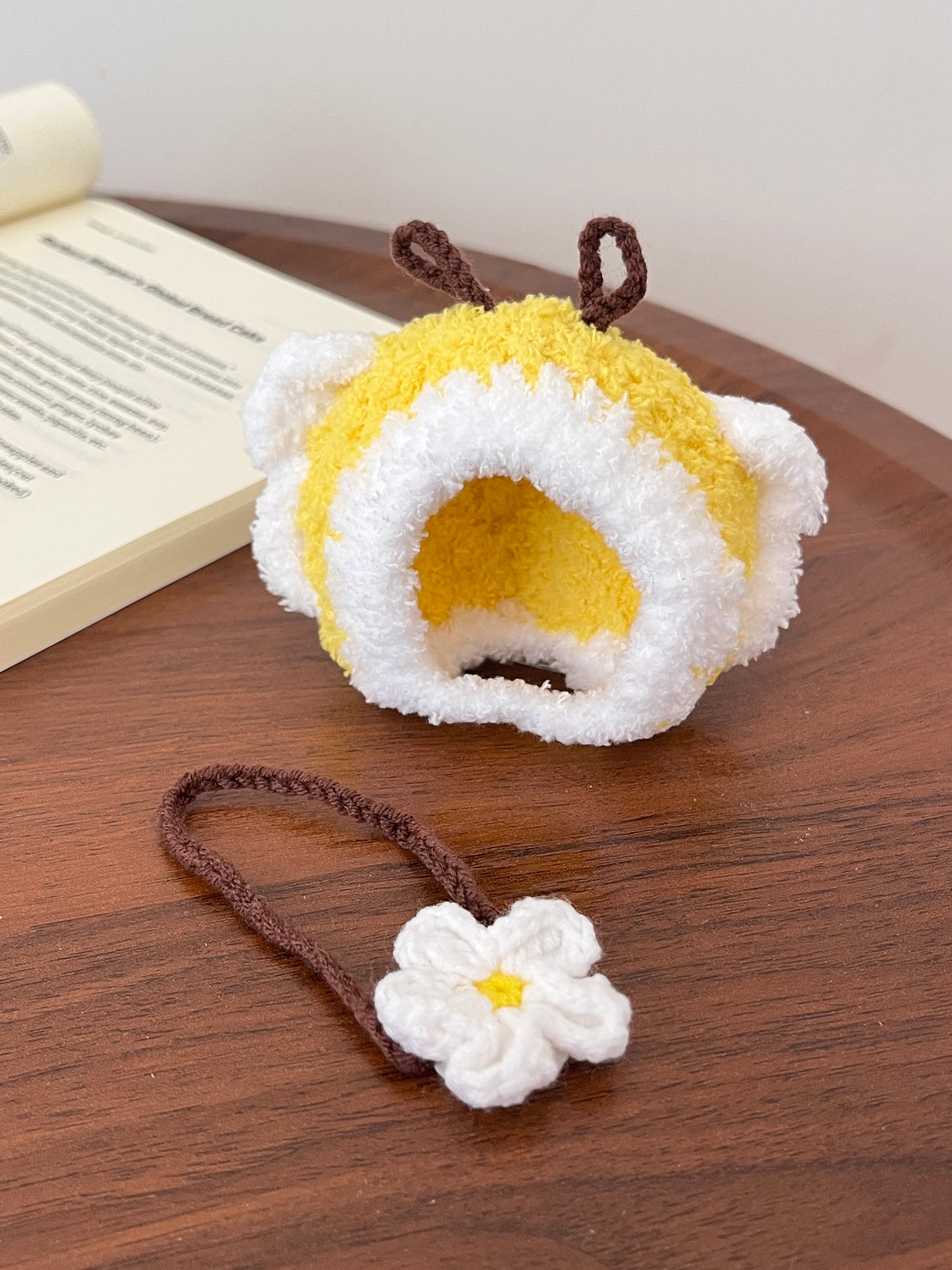 Honey Bee Outfit – Handmade Plush Clothes Set (Animal Collection)