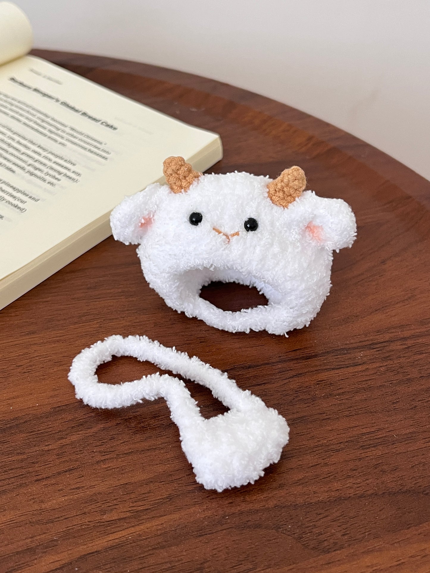 Lamb Outfit – Handmade Plush Clothes Set (Animal Collection)