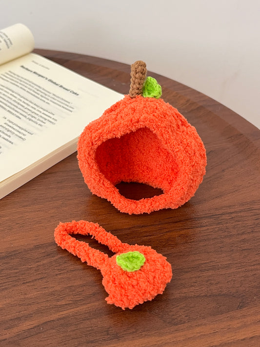 Orange Outfit – Handmade Plush Clothes Set (Fruit Collection)
