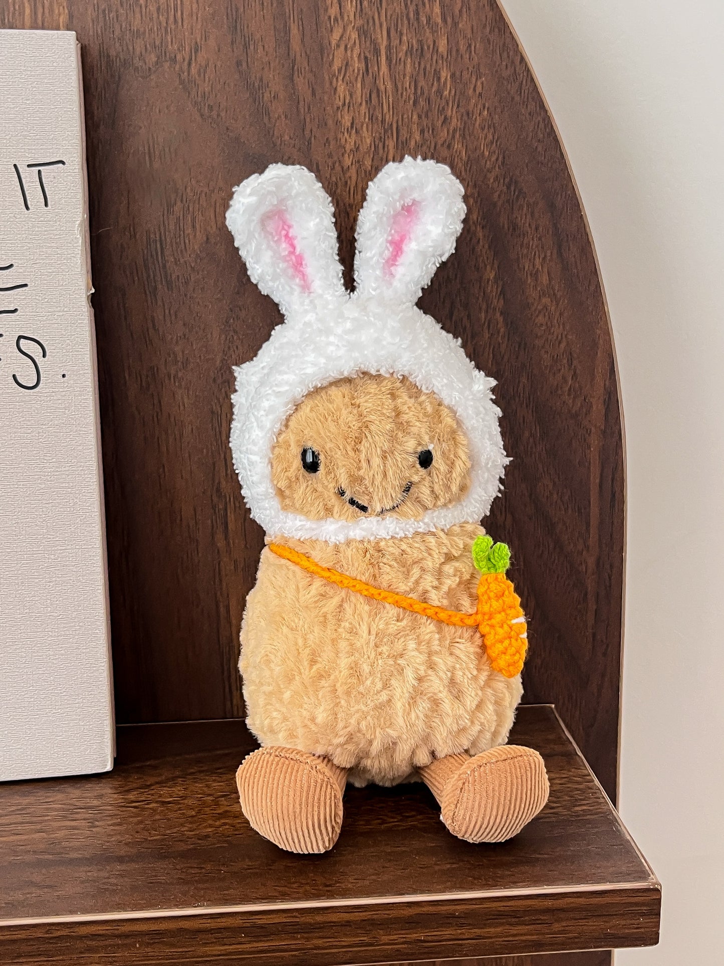 Bunny Outfit – Handmade Plush Clothes Set (Animal Collection)