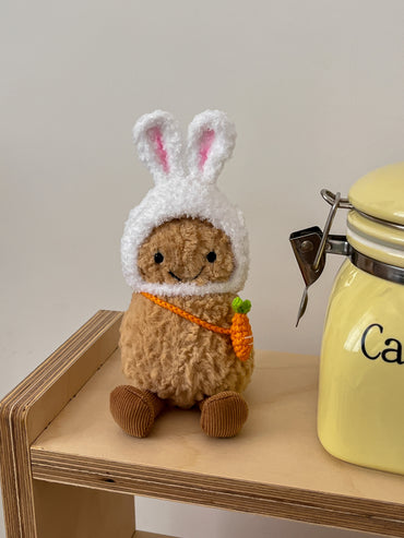 Bunny Outfit – Handmade Plush Clothes Set (Animal Collection)