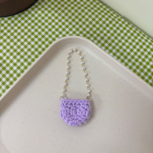 Pearl Knitted Bag
