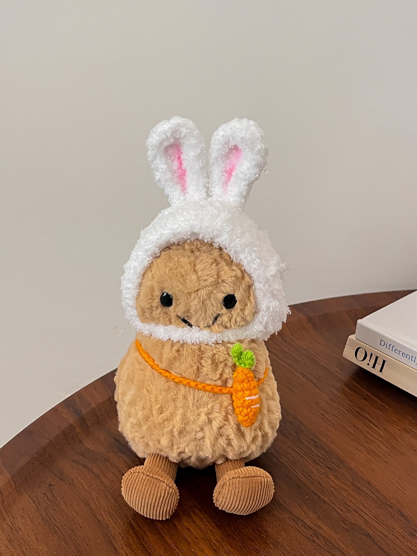 Bunny Outfit – Handmade Plush Clothes Set (Animal Collection)