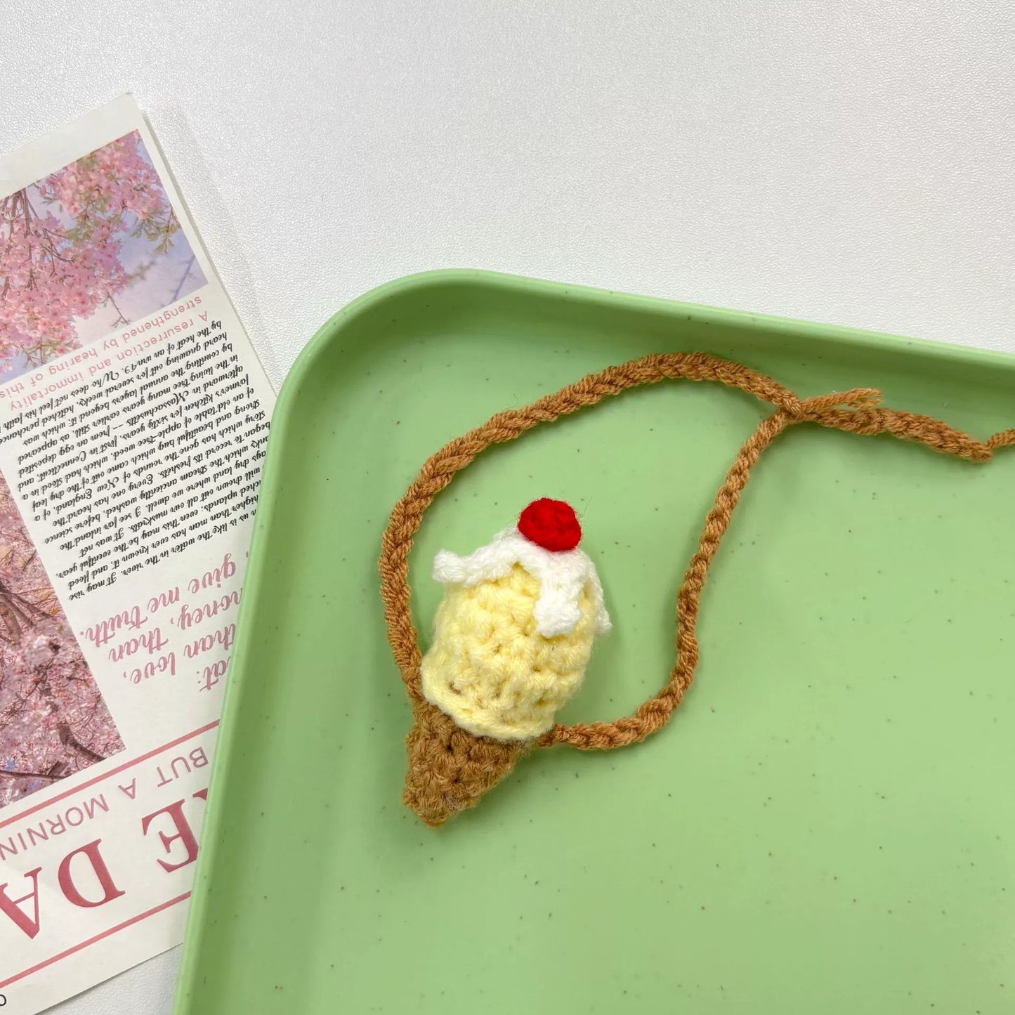 Ice Cream Plush Bag